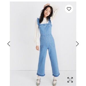 Unique Madewell Ruffle Jumpsuit